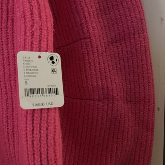 NEW WITH TAGS FREE PEOPLE Sunbeam Sweater New with tags/ Pink Size S - Picture 2 of 8